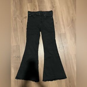 Flare American Eagle Black Jeans